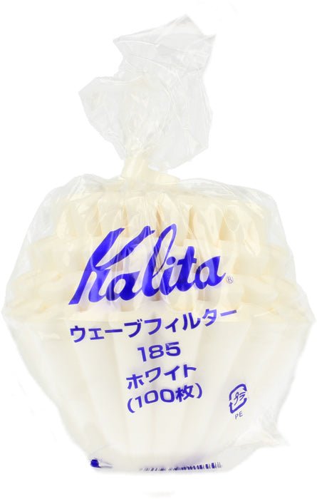 Kalita Wave #185 Paper Filters White - Pack of 100