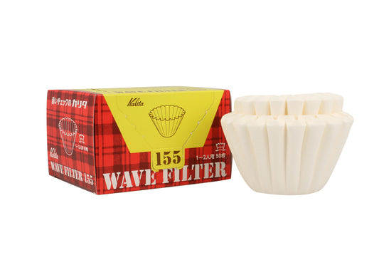Kalita Wave #155 Paper Filters White - Pack of 50