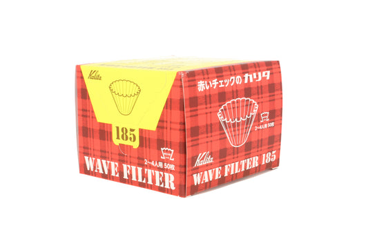 Kalita Wave #185 Papierfilter weiß - 50 Stück
