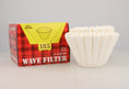 Bild in der Galerie öffnen, Kalita Wave #185 Papierfilter weiß - 50 Stück