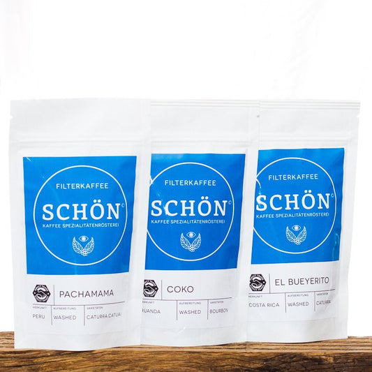 Probierpaket Filterkaffee - 3 x 125g