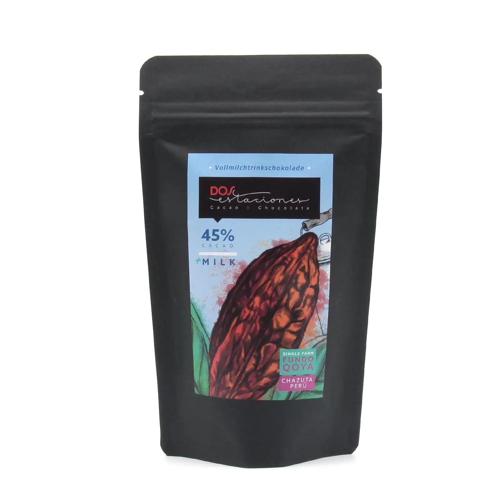 Vollmilchtrinkschokolade mit 45% Kakaoanteil - Bio