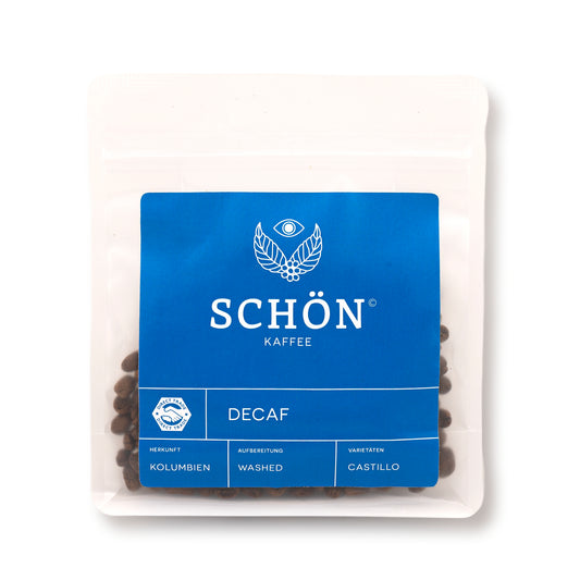 DECAF - Kolumbien Filterkaffee - Entkoffeiniert -125g