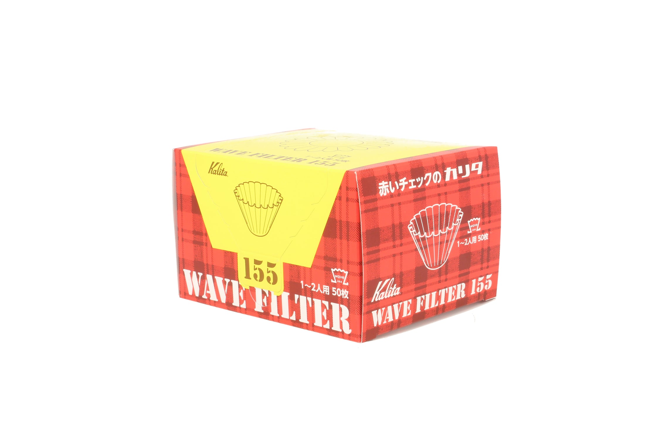 Kalita Wave #155 Paper Filters White - Pack of 50
