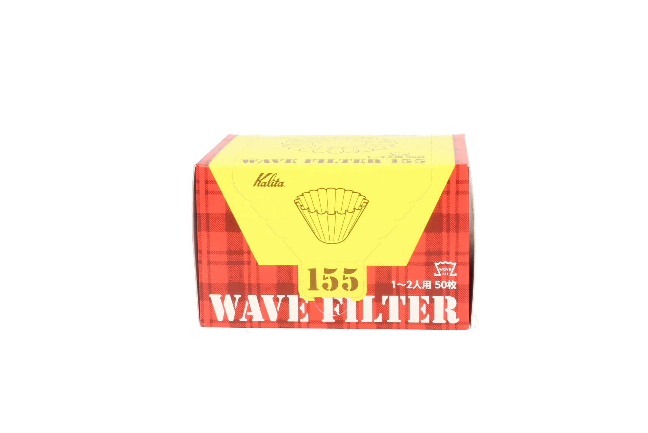 Kalita Wave #155 Paper Filters White - Pack of 50