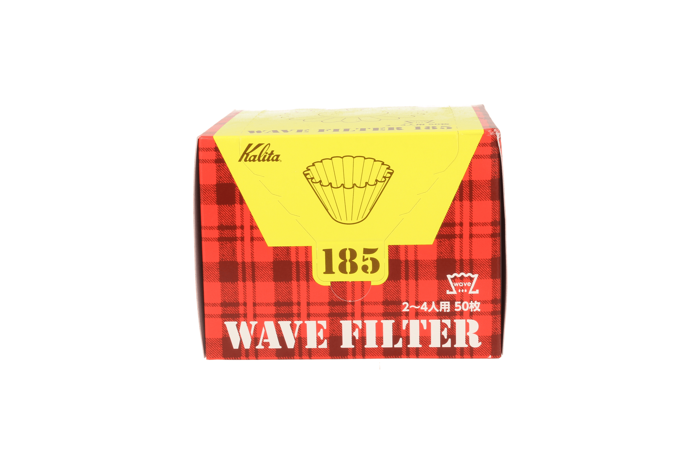 Kalita Wave #185 Paper Filters White - Pack of 50